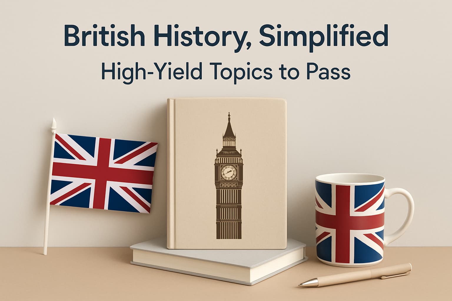 British History, Simplified: High-Yield Topics to Pass